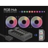 Hub RGB do diod ARGB 10 portów Delock 64128