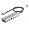 Hub USB 10Gbps USB-C 2x USB-A + 2x USB-C przewód 35cm Delock 64230