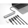 Hub USB 6-portowy 4x USB-A + 2x USB-C żeńskie Delock 64232