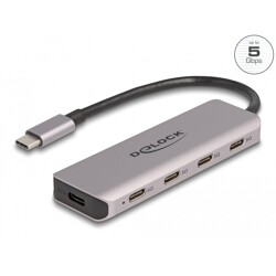 Hub USB 5Gbps USB-C 4-portowy Delock 64238