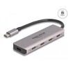 Hub USB 5Gbps USB-C 4-portowy Delock 64238