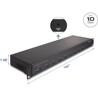 Hub Rack 19" 1U 10x USB-A 10Gbps żeńskie Delock 64240