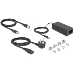 Hub Rack 19" 1U 10x USB-A 10Gbps żeńskie Delock 64240