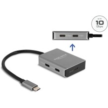 Hub USB 10Gbps USB-C 4-portowy Delock 64249