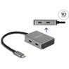 Hub USB 10Gbps USB-C 4-portowy Delock 64249