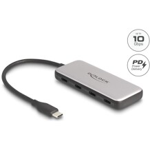 Hub USB 10Gbps USB-C 4x USB-C żeńskie + PD 85W Delock 64261