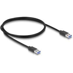Zewnętrzny hub USB 5Gbps 2x USB-A + 1x USB-C + czytnik SD/microSD ze śrubą zabezpieczającą Delock 64263
