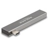 Cienki hub USB 3-portowy USB-C 1x USB 10Gbps typ A + 2x USB 2.0-A Delock 64274