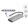 Hub USB 10Gbps 7x USB + HDMI 4K USB-C PowerDelivery 3.0 90W Delock 64323
