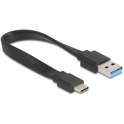Hub USB 5Gbps 4-portowy transparentna obudowa wejście USB-A lub USB-C Delock 64335