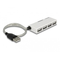 Zewnętrzny hub USB 2.0 4-portowy Delock 87445