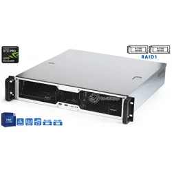 Stacja graficzna 2U Core i9-14900 5,40GHz 64GB DDR5 RTX 4000 Pro DeltaRender-i9-Blackwell-64GB