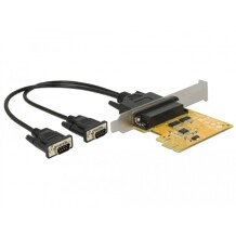Karta PCI Express x1 2x RS-232 High Speed 921K z ochroną ESD Delock 62996