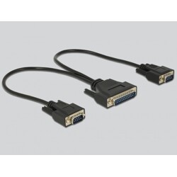 Karta PCI Express x1 2x RS-422/485 DB9 z ESD i ochroną przeciwprzepięciową Delock 65841