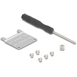 Adapter mini PCI Express męski na M.2 key M żeński z kablem 20cm Delock 81501