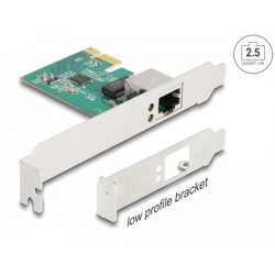 Karta PCI Express x1 na 1x RJ45 2,5 Gigabit LAN Delock 88100