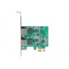Karta PCI Express x1 na 2x RJ45 2,5 Gigabit LAN Delock 88101