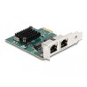 Karta PCI Express x1 na 2x RJ45 Gigabit LAN Delock 88205