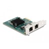 Karta PCI Express x1 na 2x RJ45 Gigabit LAN Delock 88206