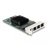 Karta PCI Express x1 na 4x RJ45 Gigabit LAN Delock 88207