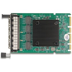 Karta OCP 3.0 na 4x RJ45 Gigabit LAN Delock 88300