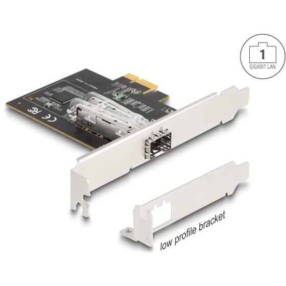 Karta PCI Express x1 na 1x SFP Gigabit LAN Delock 88318