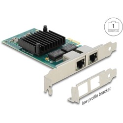 Karta PCI Express na 2x Gigabit LAN Delock 88502