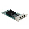 Karta PCI Express na 4x Gigabit LAN Delock 88504
