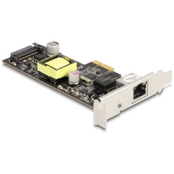 Karta PCI Express x1 1x RJ45 2,5 Gigabit LAN PoE+ Delock 88506