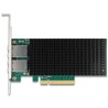 Karta PCI Express x8 2x RJ45 10 Gigabit LAN Intel X540 Delock 88522