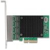 Karta PCI Express x4 4x RJ45 2,5 Gigabit LAN Realtek RTL8125 Delock 88601