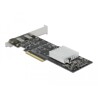 Karta PCI Express x8 do 2x zewn. USB-C SuperSpeed 20Gbps dual channel low profile Delock 89011