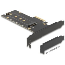 Karta PCI Express x4 1x NVMe M.2 key M z radiatorem i podświetleniem RGB LED low profile Delock 89013
