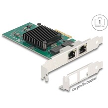 Karta PCI Express 2x RJ45 Gigabit LAN Delock 89021