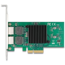 Karta PCI Express 2x RJ45 Gigabit LAN Delock 89021