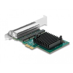 Karta PCI Express x1 4x RJ45 Gigabit LAN Delock 89025