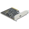 Karta PCI Express x4 do 1x zewn. USB-C 20Gbps Delock 89036