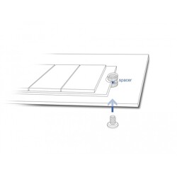 Karta PCI Express x4 1x M.2 key B + 1x NVMe M.2 key M low profile Delock 89047