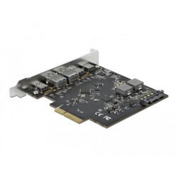 Karta PCI Express x4 do 3x USB-C + 2x USB-A SuperSpeed 10Gbps Delock 89074