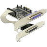 Karta PCI Express x1 2x port równoległy Delock 89125