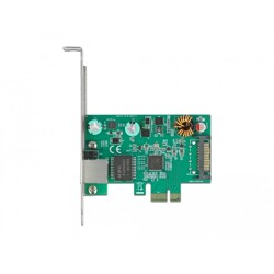Karta PCI Express x1 1x RJ45 2,5 Gigabit LAN PoE+ Delock 89139