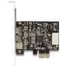 Karta PCI Express x1 na 2x FireWire B + 1x FireWireA Delock 89153