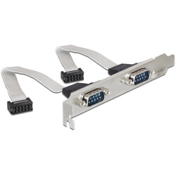 Karta PCI Express x1 4x RS-232 + 1x LPT Delock 89177