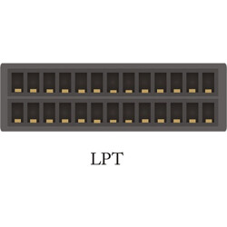 Karta PCI Express x1 4x RS-232 + 1x LPT Delock 89177