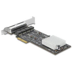 Karta PCI Express x4 4x RJ45 2,5 Gigabit LAN Delock 89192