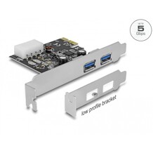 Karta PCI Express x1 do 2x zewn. USB-A 5Gbps Delock 89243