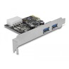 Karta PCI Express x1 do 2x zewn. USB-A 5Gbps Delock 89243