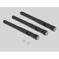 Karta PCI Express x1 na gniazdo mini PCI Express + 3 porty RP-SMA Delock 89294