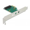 Karta PCI Express x1 na gniazdo mini PCI Express + 3 porty RP-SMA Delock 89294