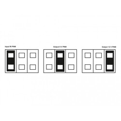 Karta PCI Express x1 4x RS-232 High Speed 921K z zasilaniem Delock 89335